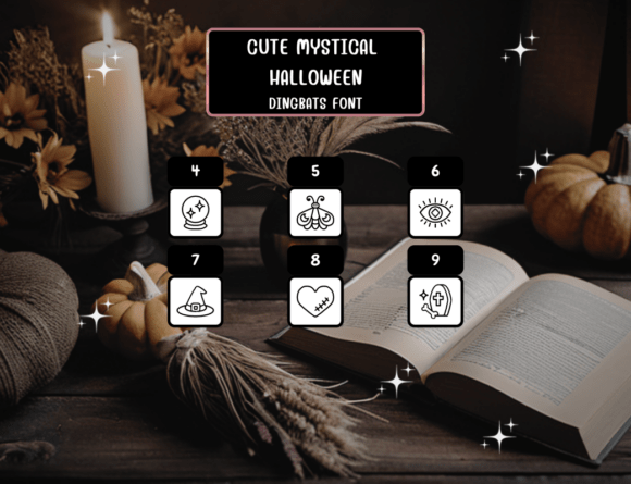 Cute Mystical Halloween Font - Preview 3