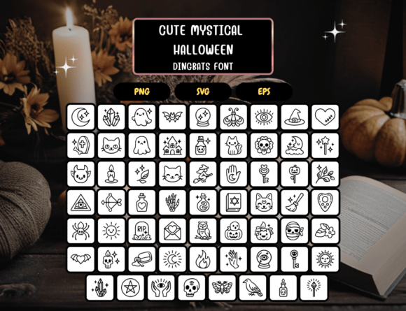 Cute Mystical Halloween Font - Preview 4