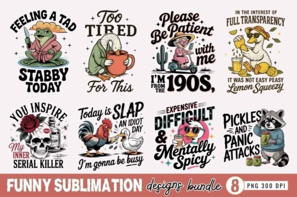 Funny Sublimation Bundle,Funny Sarcastic