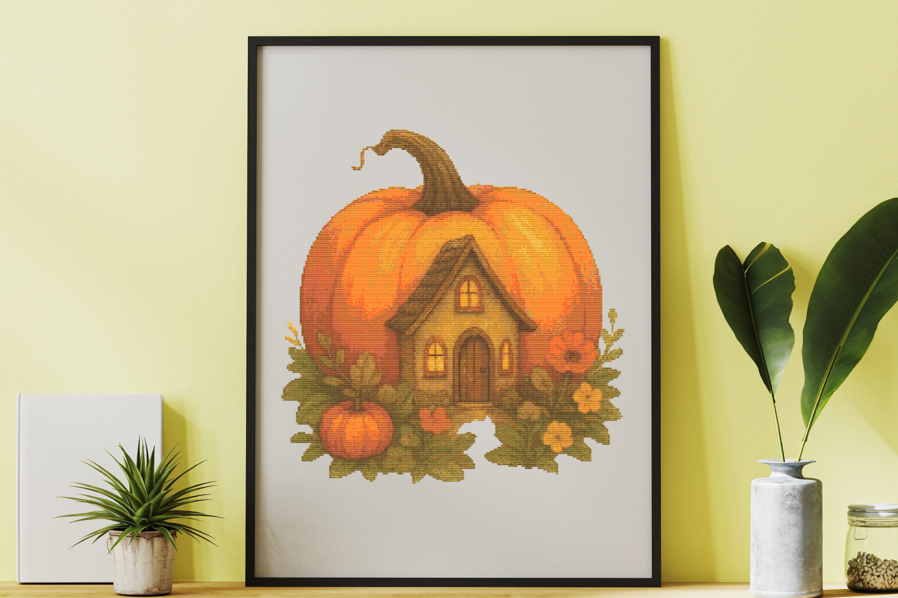 Halloween Pumpkin Cottage Haven