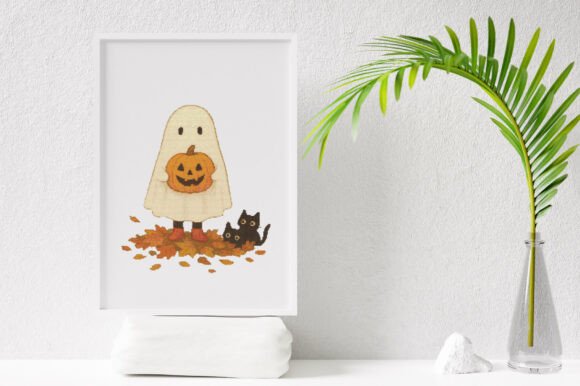 Halloween Pumpkin Pals in Autumn