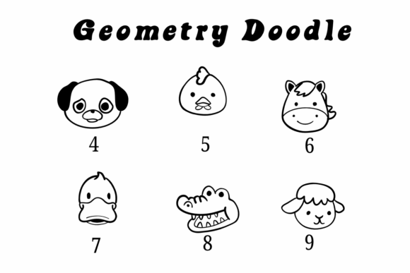 Animal Face Font - Preview 3