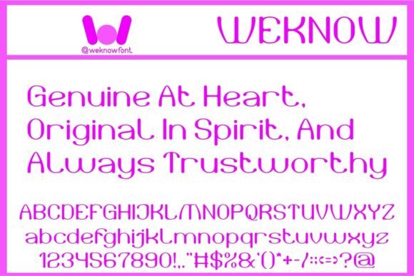 Authentic Style Font - Preview 3