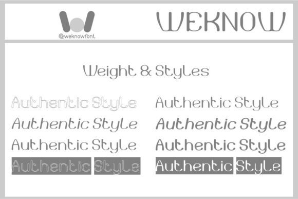 Authentic Style Font - Preview 6