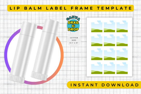 Canva Lip Balm Labels Template