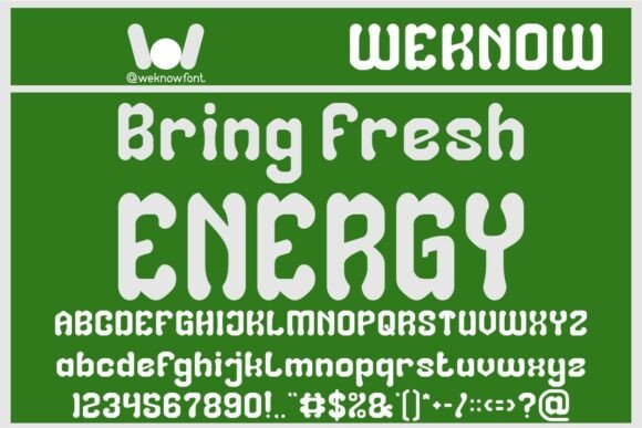 Creative Force Font - Preview 2