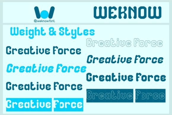 Creative Force Font - Preview 6