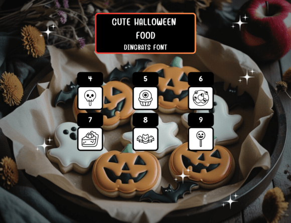 Cutehalloweenfood Regular Font - Preview 3