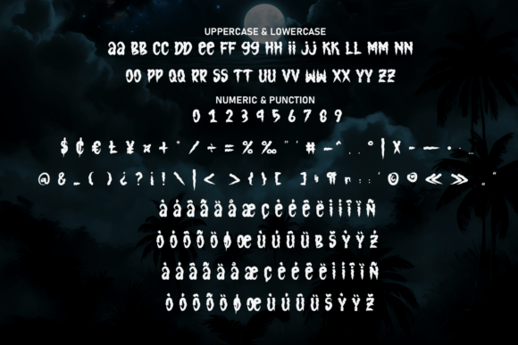 Dark Night Font - Preview 6