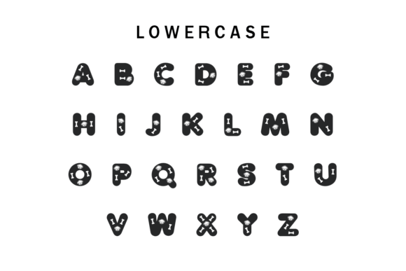 Dog Cute Font - Preview 5