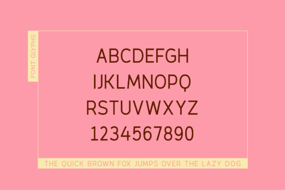 Fronthera Font - Preview 3