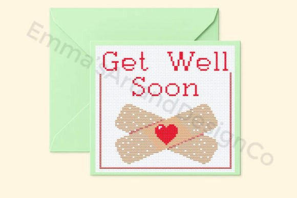 Get Well Soon, Stitch Get Well Card