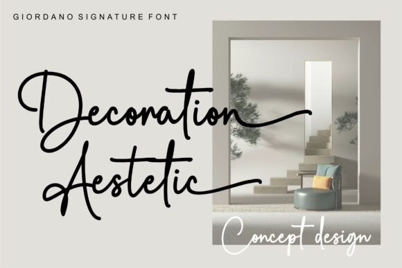Giordano Font PNG with transparent background - Preview 1