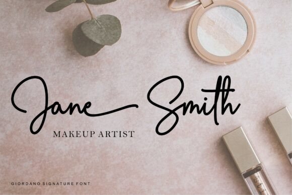 Giordano Font PNG with transparent background - Preview 3