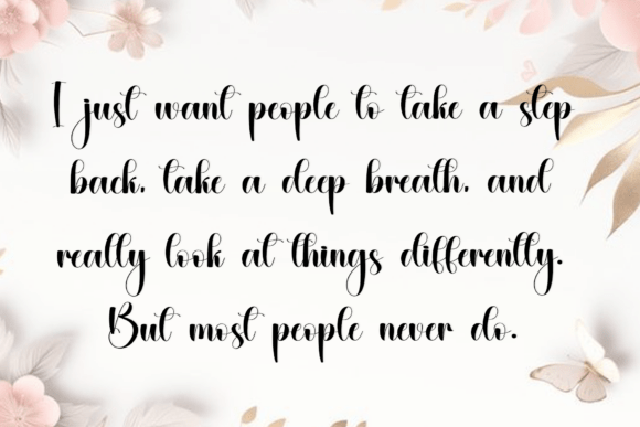 Glamour Font - Preview 3
