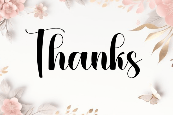 Glamour Font - Preview 5
