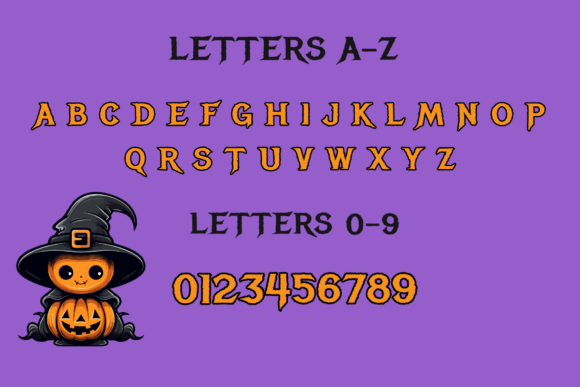 Halloween Font - Preview 3
