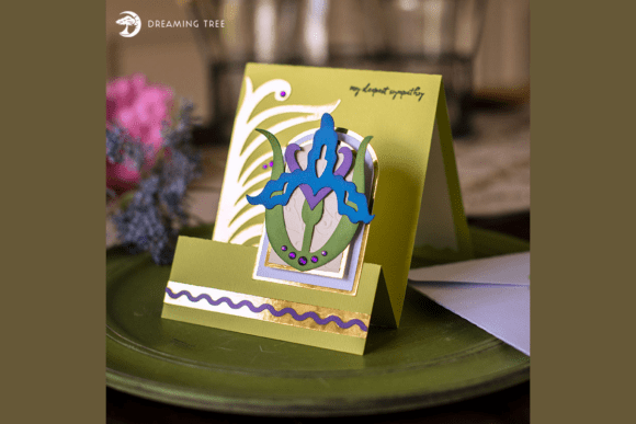 Iris Card SVG