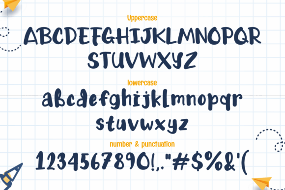 Kiddie Barra Font PNG with transparent background - Preview 6