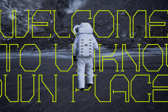 Lost Entity Font PNG with transparent background - Preview 1