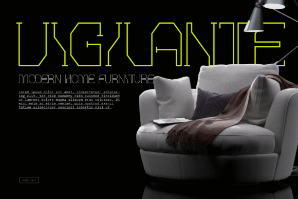 Lost Entity Font PNG with transparent background - Preview 3