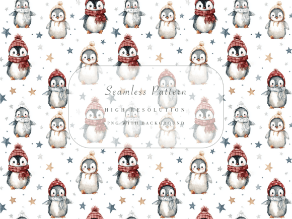 Penguin Pattern Seamless