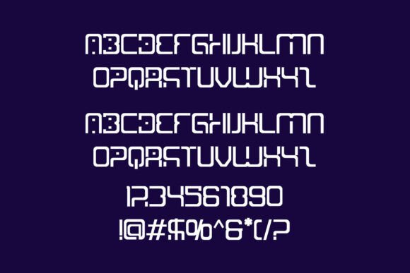 Pixel Sparta Font PNG with transparent background - Preview 2