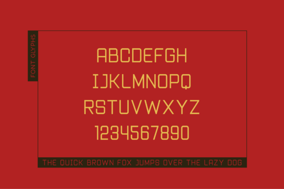 Posevion Font PNG with transparent background - Preview 3