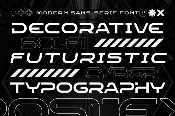 Rostex Regular Font PNG with transparent background - Preview 1
