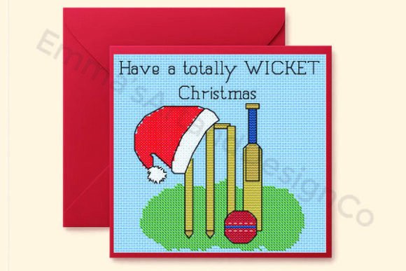 Wicked Christmas, Stitch Christmas Card