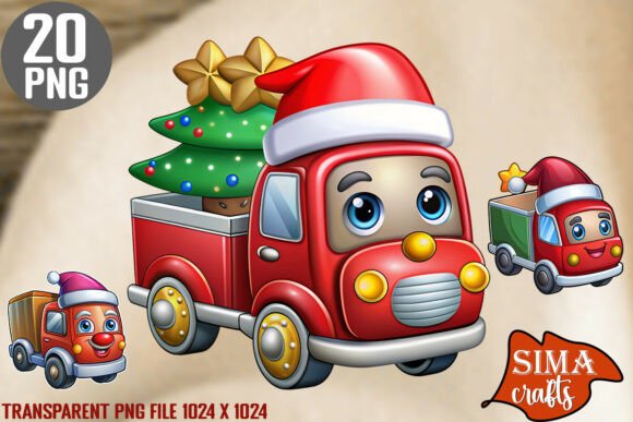 Highquality Christmas Truck Png Graphics
