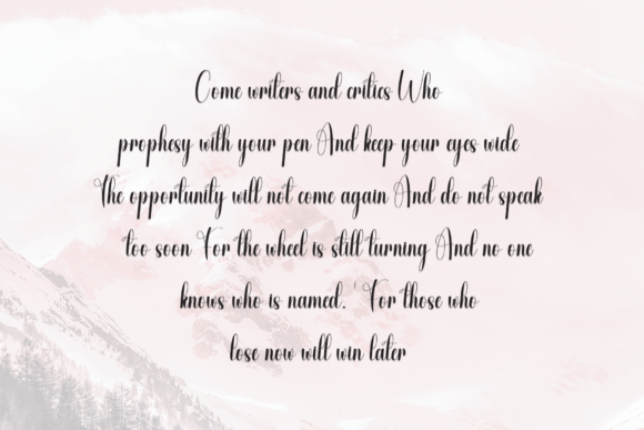 Aesthetic Font - Preview 5