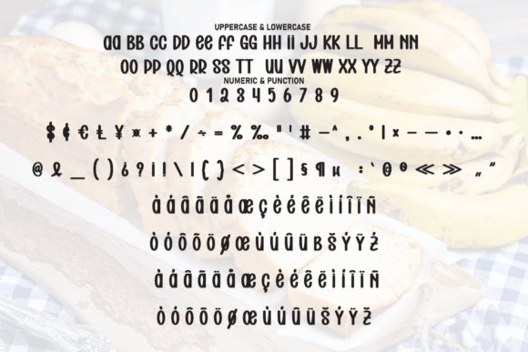 Banana Shortcake Font - Preview 6