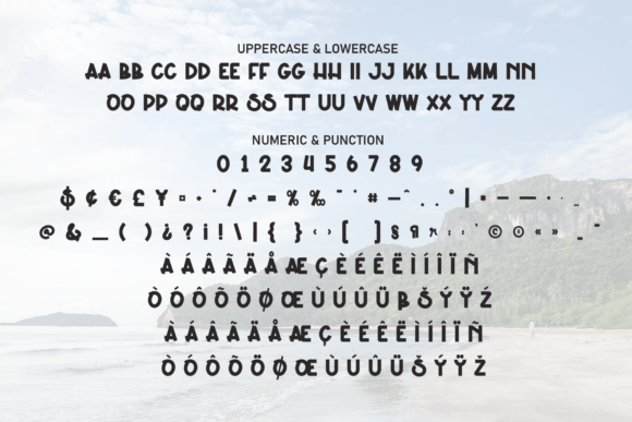 Beach Mountain Font - Preview 6