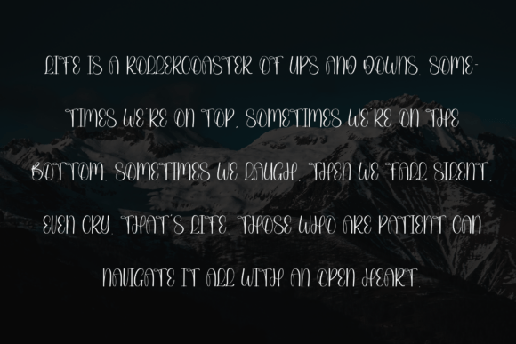Black Font - Preview 5