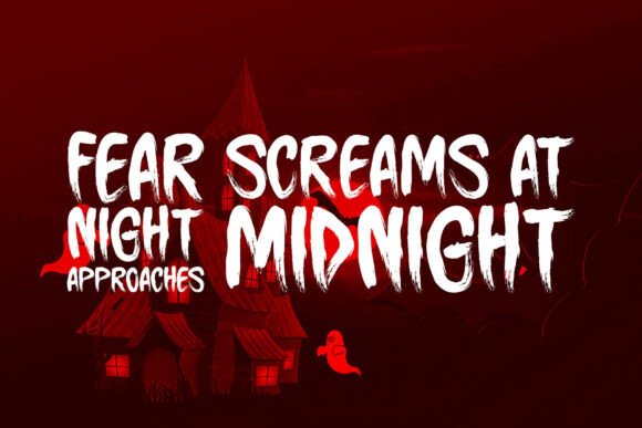 Bloody Echoes Font - Preview 1