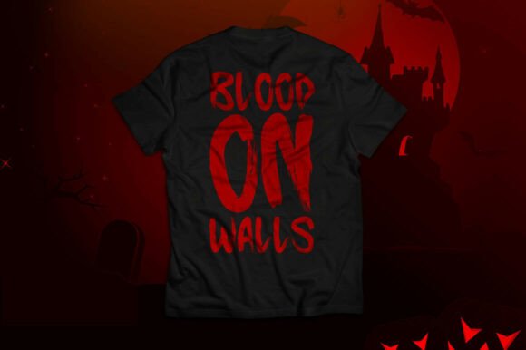 Bloody Echoes Font - Preview 2