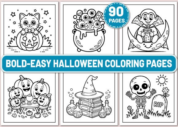Inspirational Bold & Easy Coloring Pages Graphic by ArT DeSiGn ...