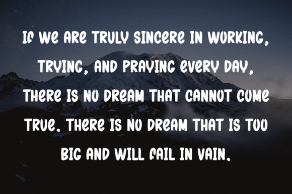 Brush Scary Font - Preview 5