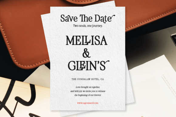 Cagront Serif Font - Preview 2