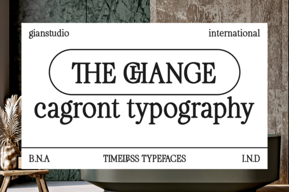 Cagront Serif Font - Preview 5