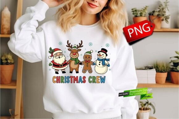 Christmas Crew Family Christmas PNG Graphic T-shirt Designs By SmMedia