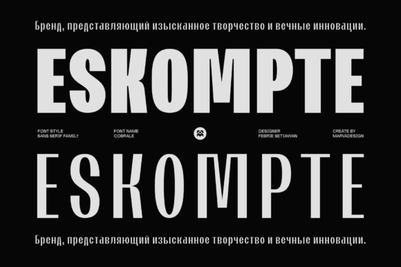 Cobrale Font - Preview 2