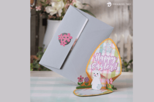 Easter Pop Up Card SVG · Creative Fabrica