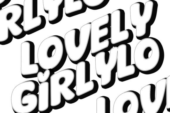 Entire Spring Font PNG with transparent background - Preview 4