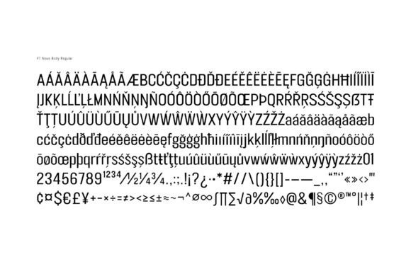 Ft Neue Buddy Font - Preview 6