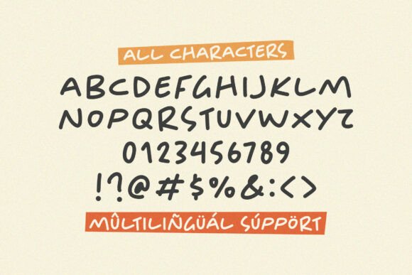 Golden Ember Font PNG with transparent background - Preview 5