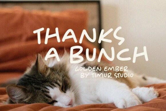 Golden Ember Font PNG with transparent background - Preview 6