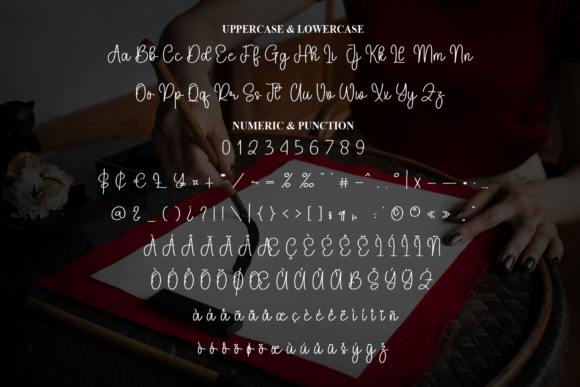 Grandma Calligraphy Font - Preview 6