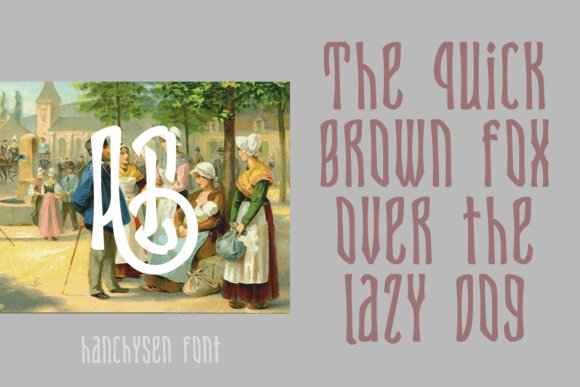 Hanchysen Font - Preview 5